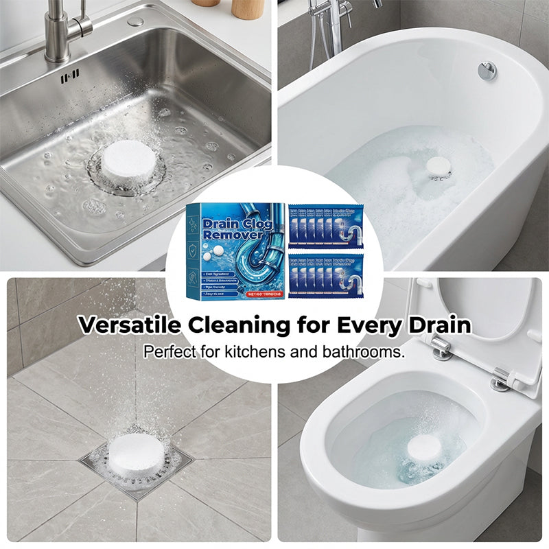 PASTILLES EFFERVESCENTES DRAIN CLEAN