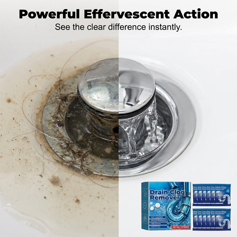 PASTILLES EFFERVESCENTES DRAIN CLEAN