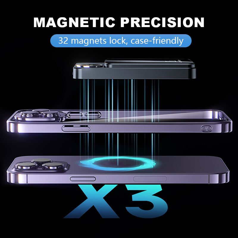 VoltMag Pro™ - Chargeur Magnétique 10 000 mAh pour Voyageurs & Professionnels